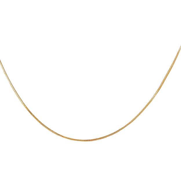 Fashion Jewelry Combo Of 3 Neck Chains For Men: Gold Plated Simple Contemporary Lightweight Combo Of 3 Ne : OSAKCOM002-IGCHAIN