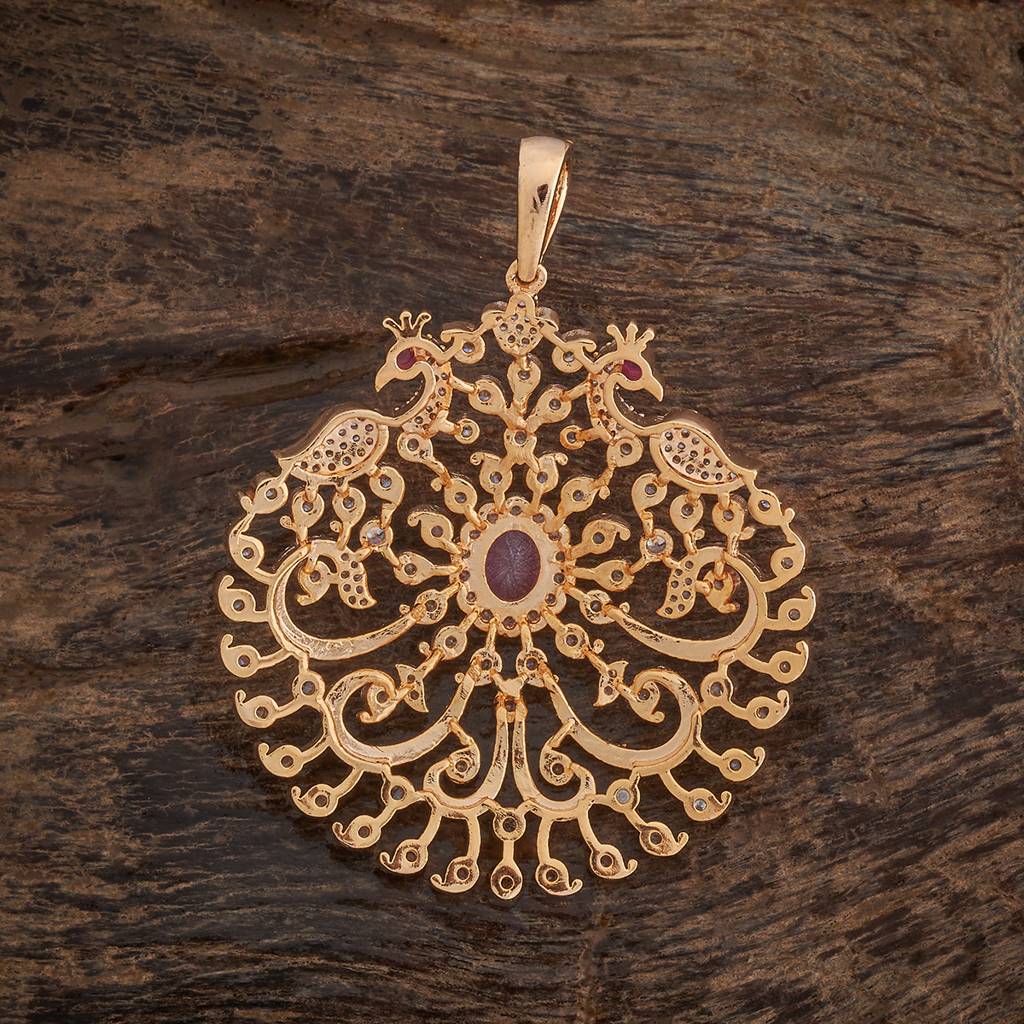 Kushal'S Fashion Jewellery Plated Party Zircon Pendant -178603 : 427637