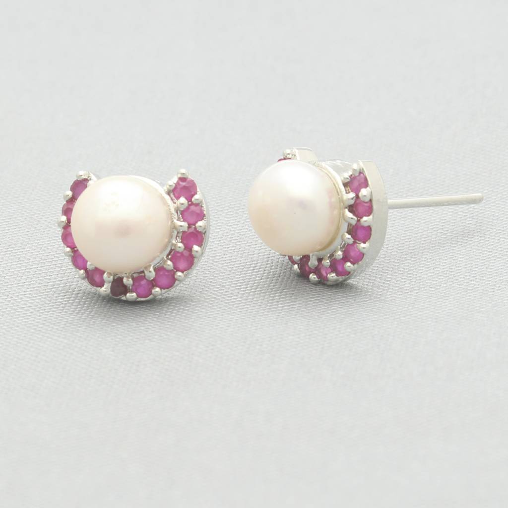 Dheeksha Pearl Earrings : JPMAR-24-010