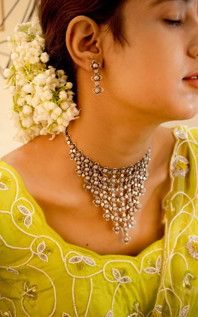 Tattva Intricate Versatile Jali Haar Set : SN1136