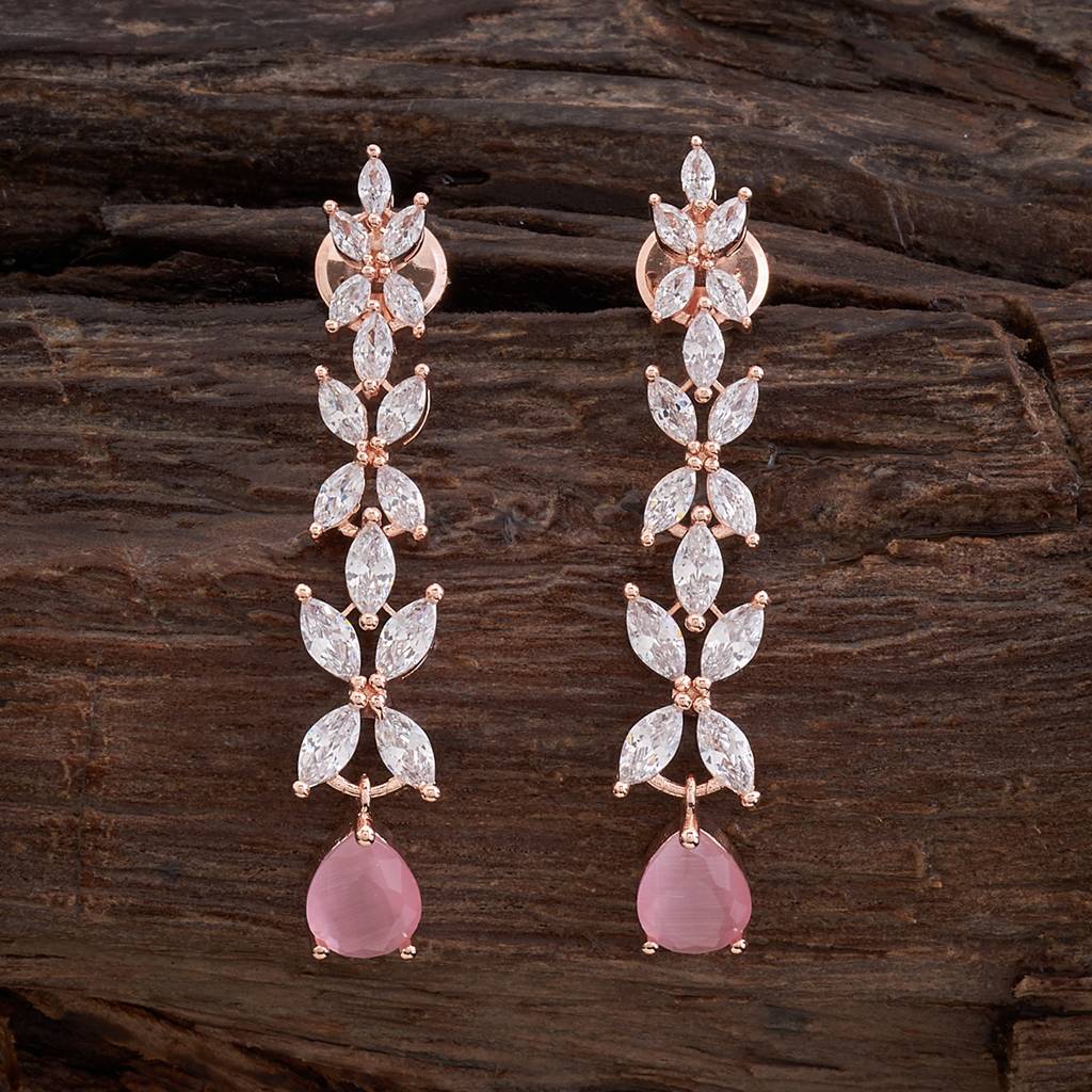 Kushal'S Fashion Jewellery Zircon Earring -158453 : 386285