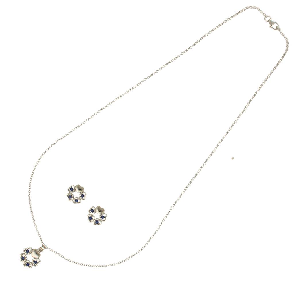 Elegant 925 Silver Pendant Set : JPAUG-24-001