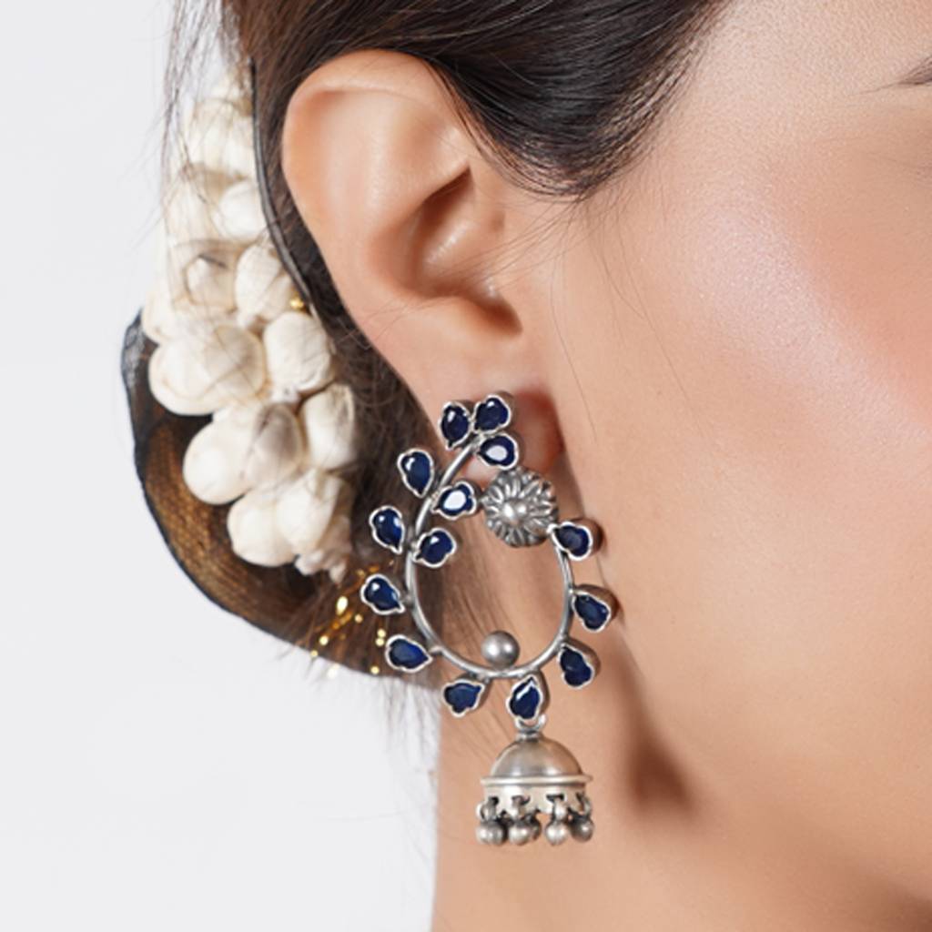 Sapphire Fusion Earrings : SSE748