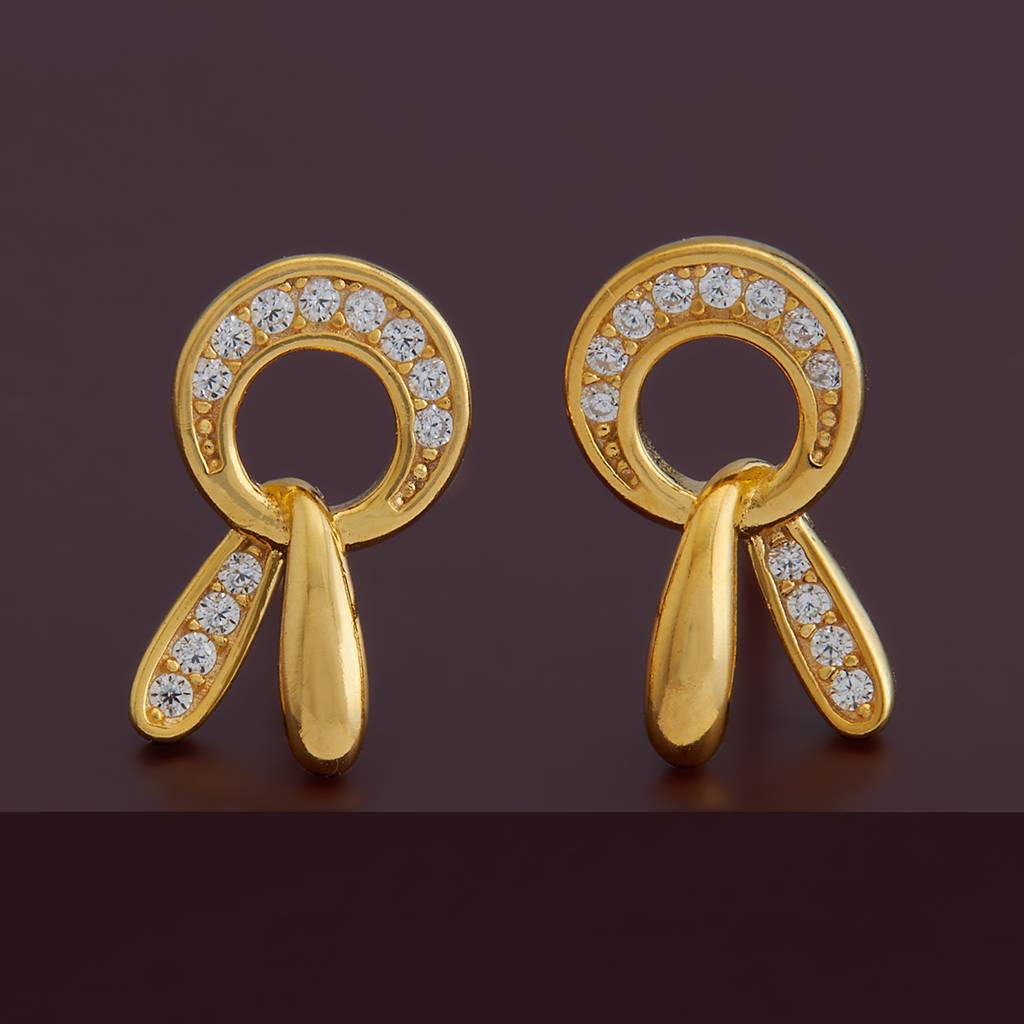 Kushal'S Fashion Jewellery Office Wear Silver Earring-176677 : 423536