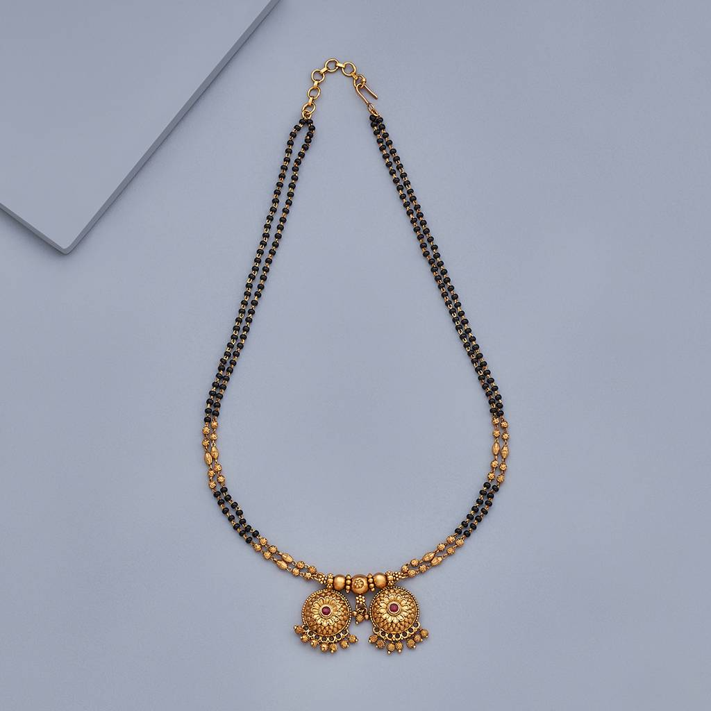 Kushal'S Fashion Jewellery Antique Mangalsutra -168661 : 410068