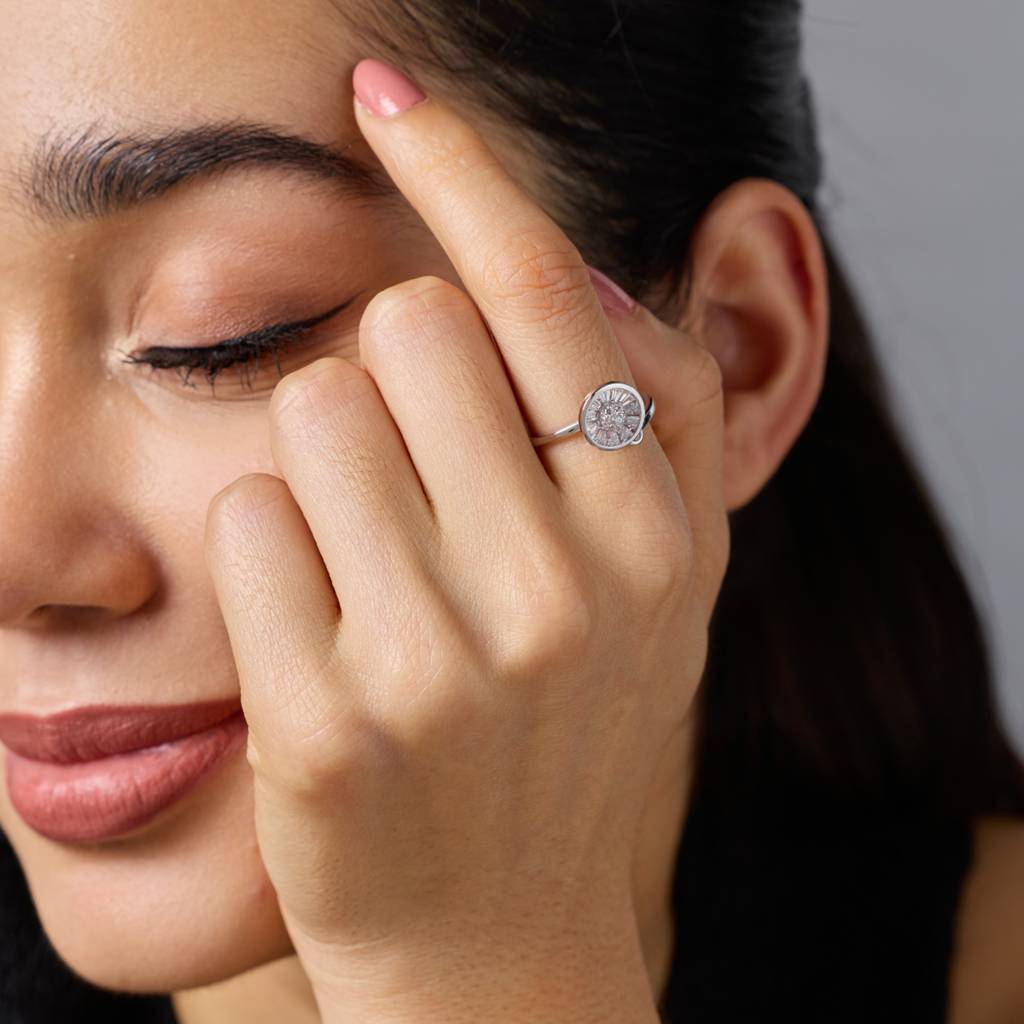 Kushal'S Fashion Jewellery -Plated Party Trendy Zircon Finger Ring -192459 : 455152