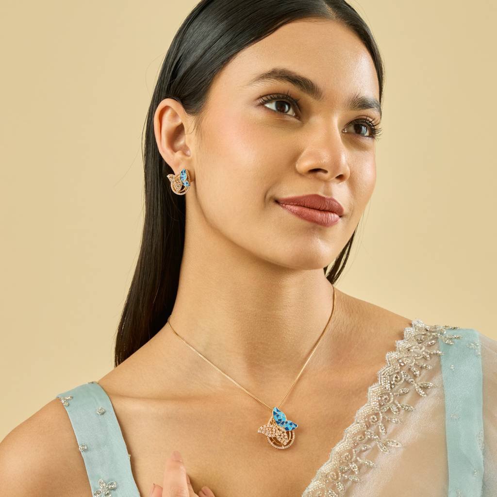 Party Zircon Pendant Set-182630 : 447682