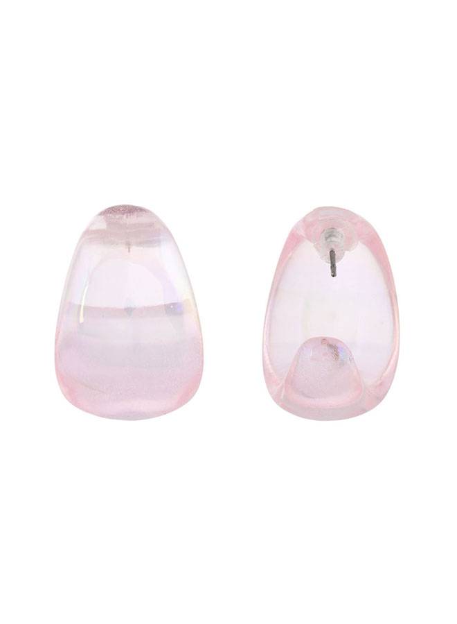 Resin Eternal Echo Hoop Earrings : 8905124526332