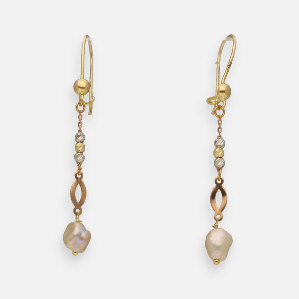 18Kt Gilded Gold Earring : JPJUN-23-156