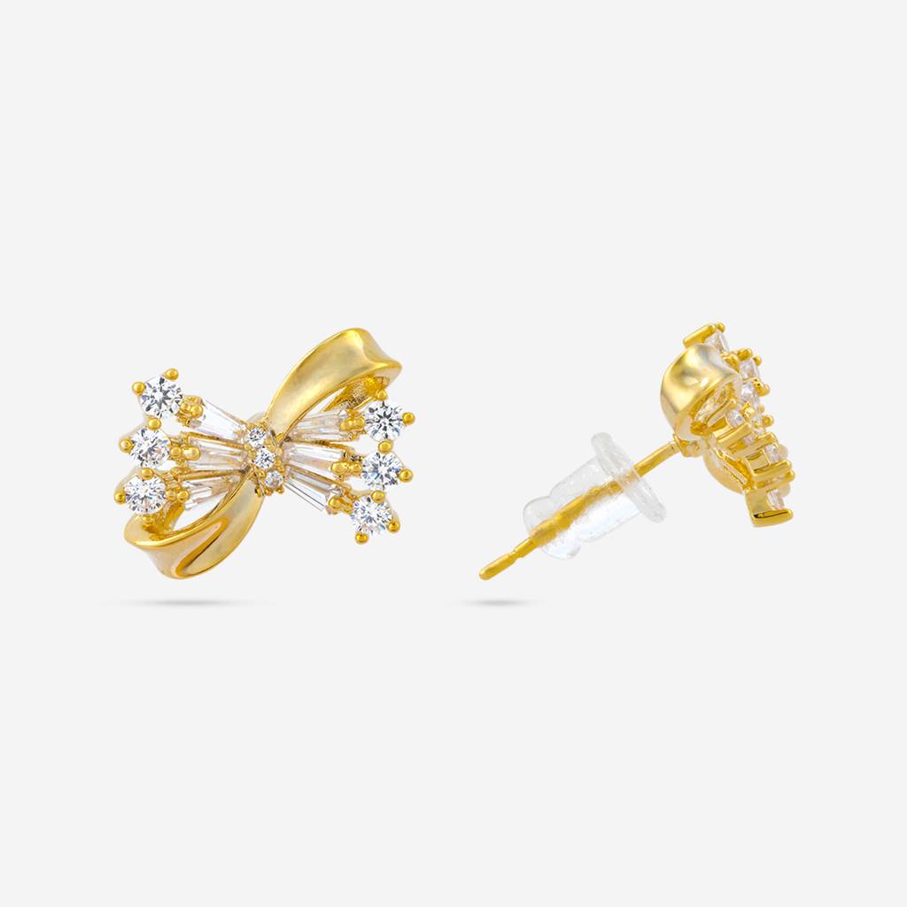 Kushal'S Fashion Jewellery Plated Party Trendy Zircon Studs-187426 : 446525