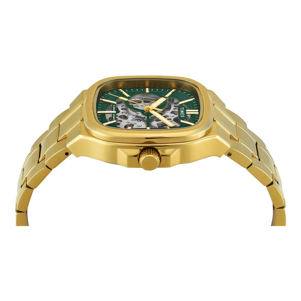 Timex Signio Square 41Mm Green Men Watch - Tweg31901 : TWEG31901