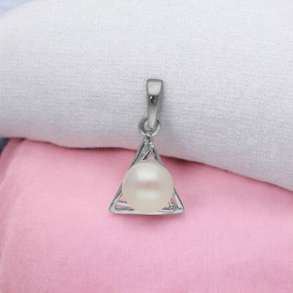 925 Silver Ella Collection Prisha Designer Pearl Pendant : JPMAY-22-196