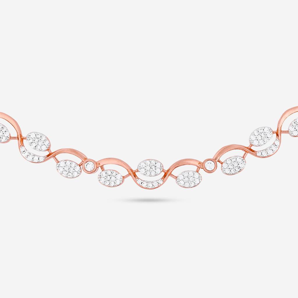 Plated Party Zircon Necklace Set -187593 : 446898