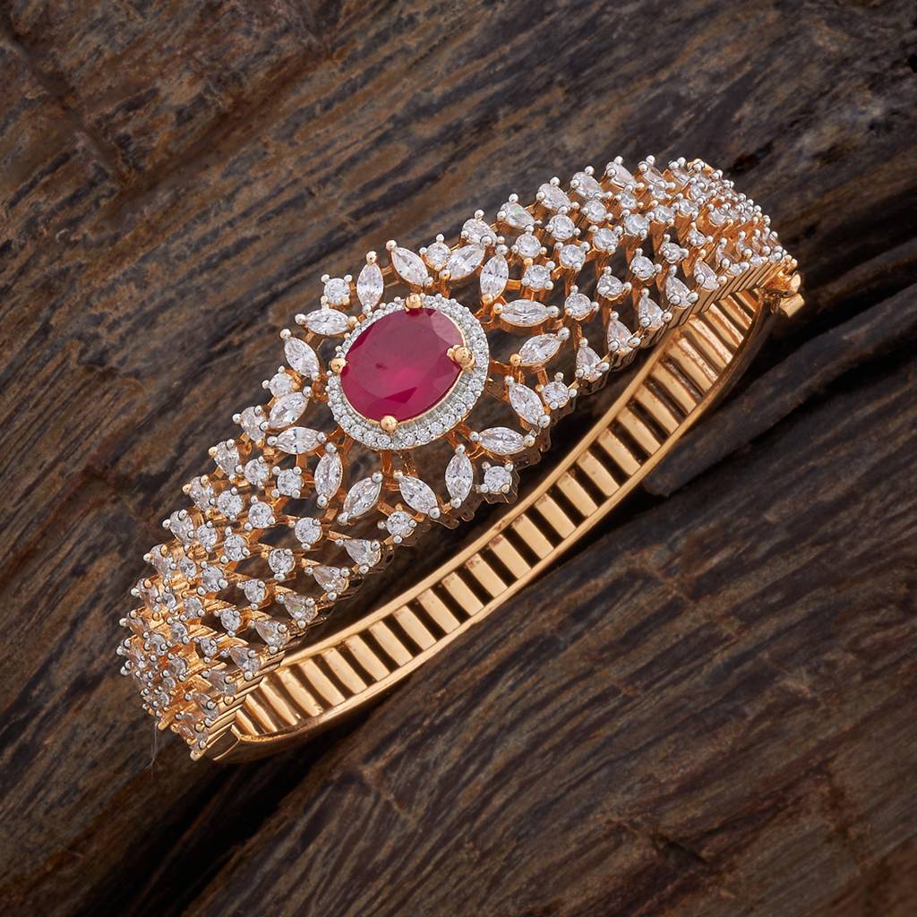 Kushal'S Fashion Jewellery -Plated Party Zircon Kada-178472 : 427446