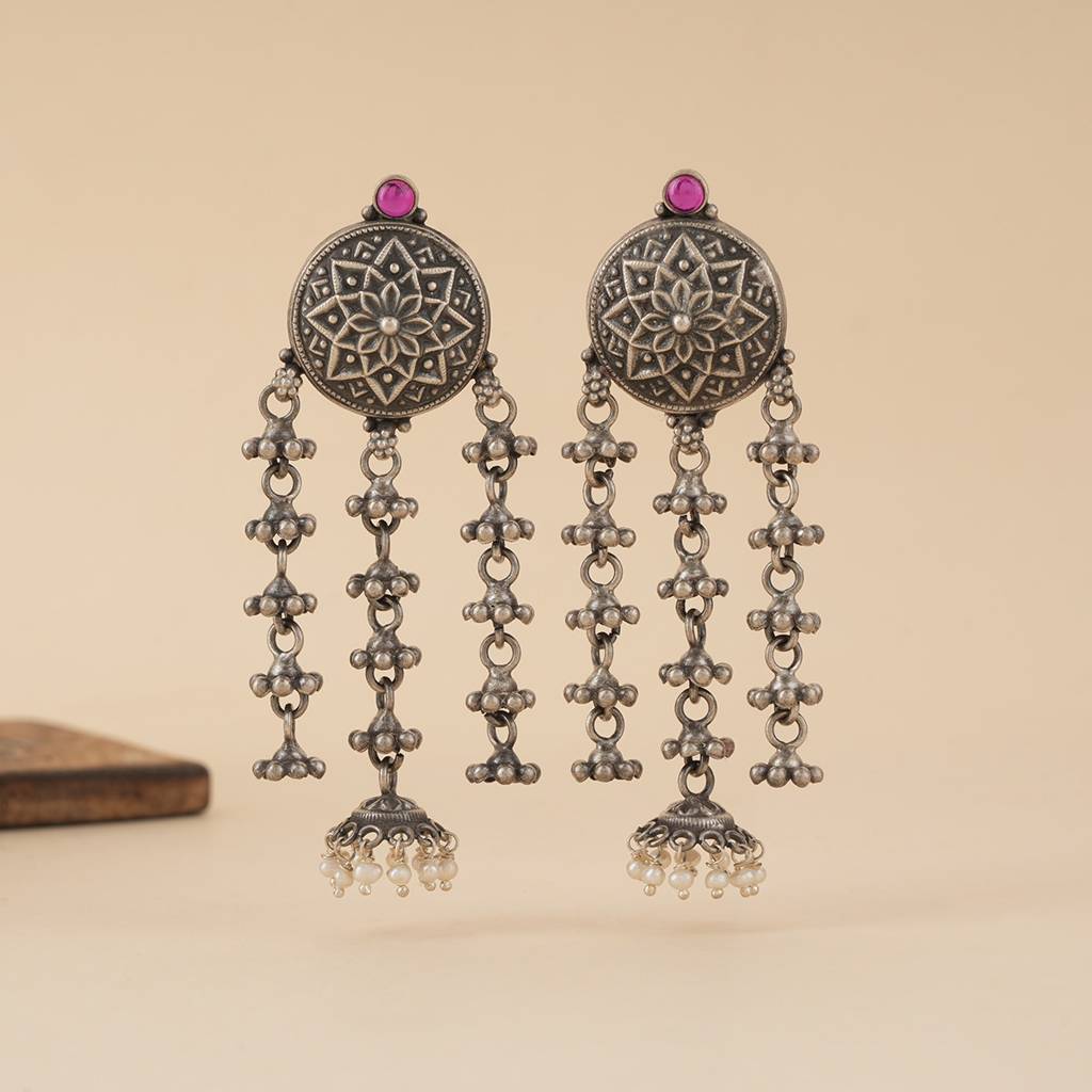 Nakashi Silver Earrings : SSE852