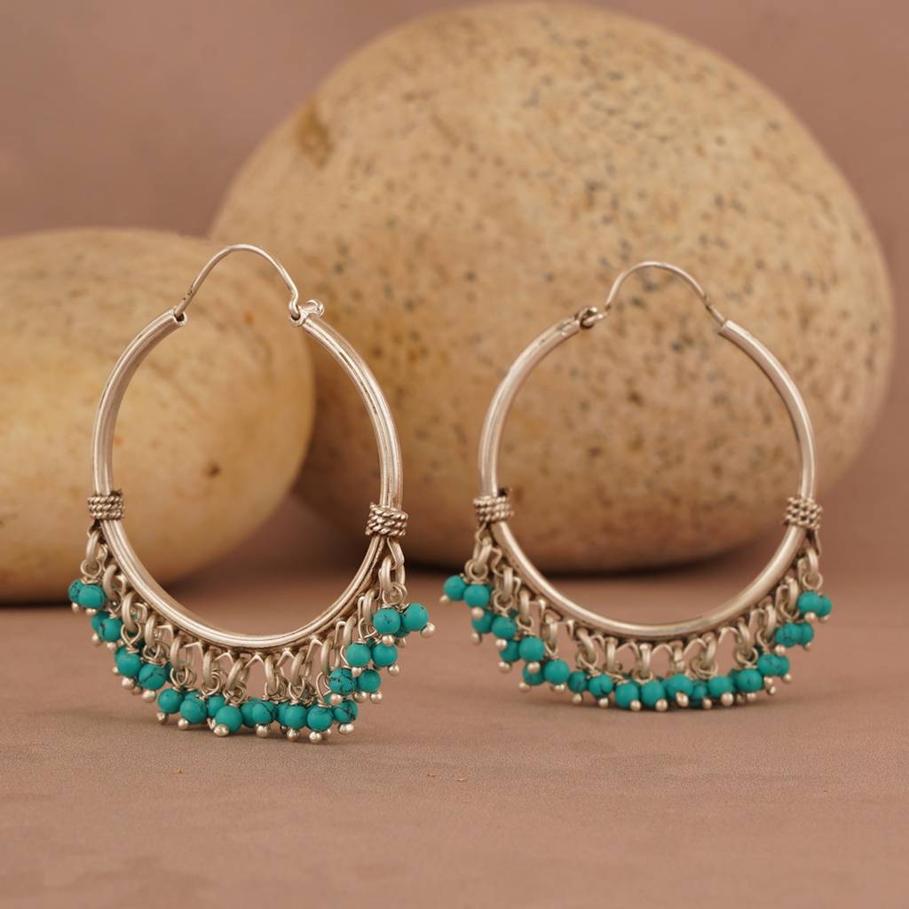 Silver Turquoise Baalis : SSE674