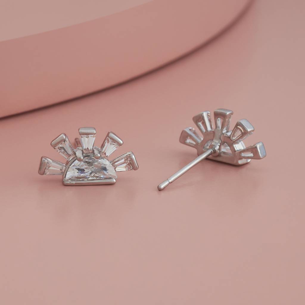 Kushal'S Fashion Jewellery  Plated Party Trendy Zircon Studs-184192 : 439654