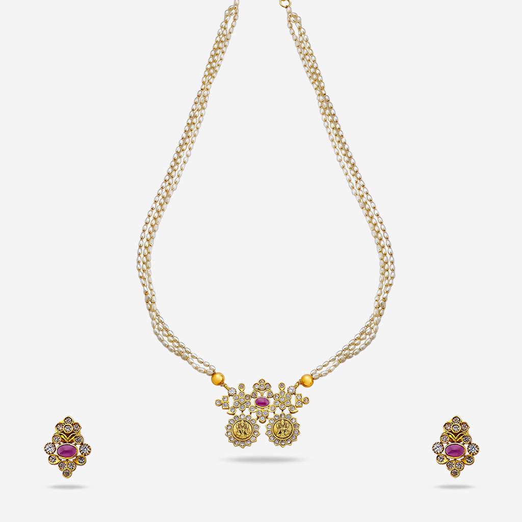 Kushal'S Fashion Jewellery Antique Necklace -167122 : 404912