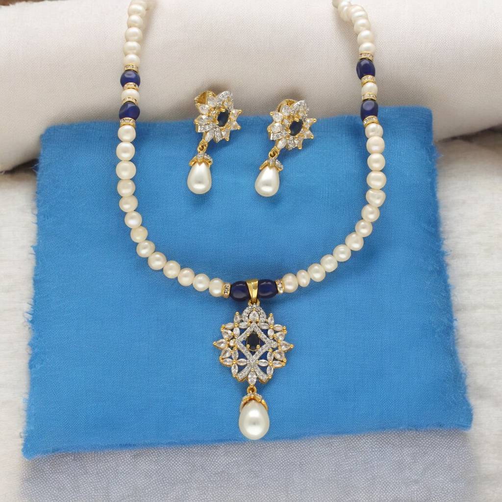 Kaya Pearl Necklace Set : JPSEP-24-040