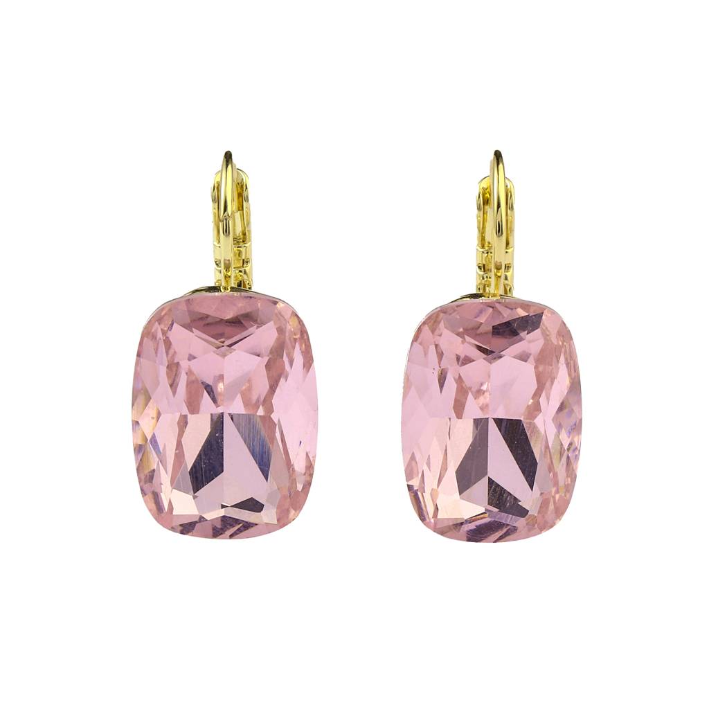 Gleaming Gem Earrings : ES14250-G-LPNK