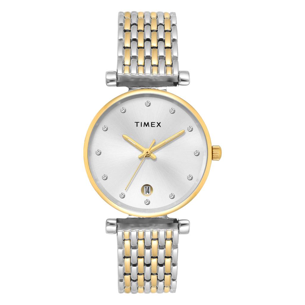 Timex Trendline Round 33Mm  Analog Women Watch - Twel33600 : TWEL21602