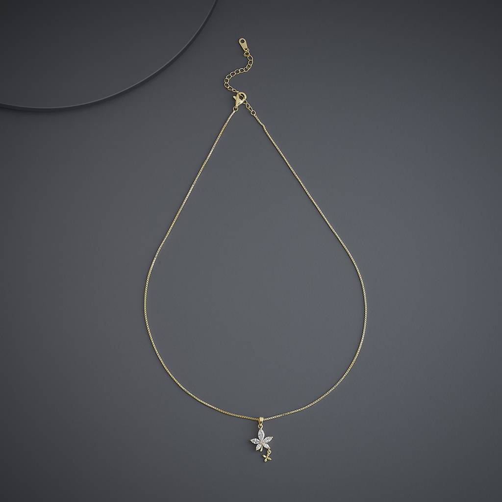 Kushal'S Fashion Jewellery  Party Trendy Pendant Chain Necklace-186090 : 443807