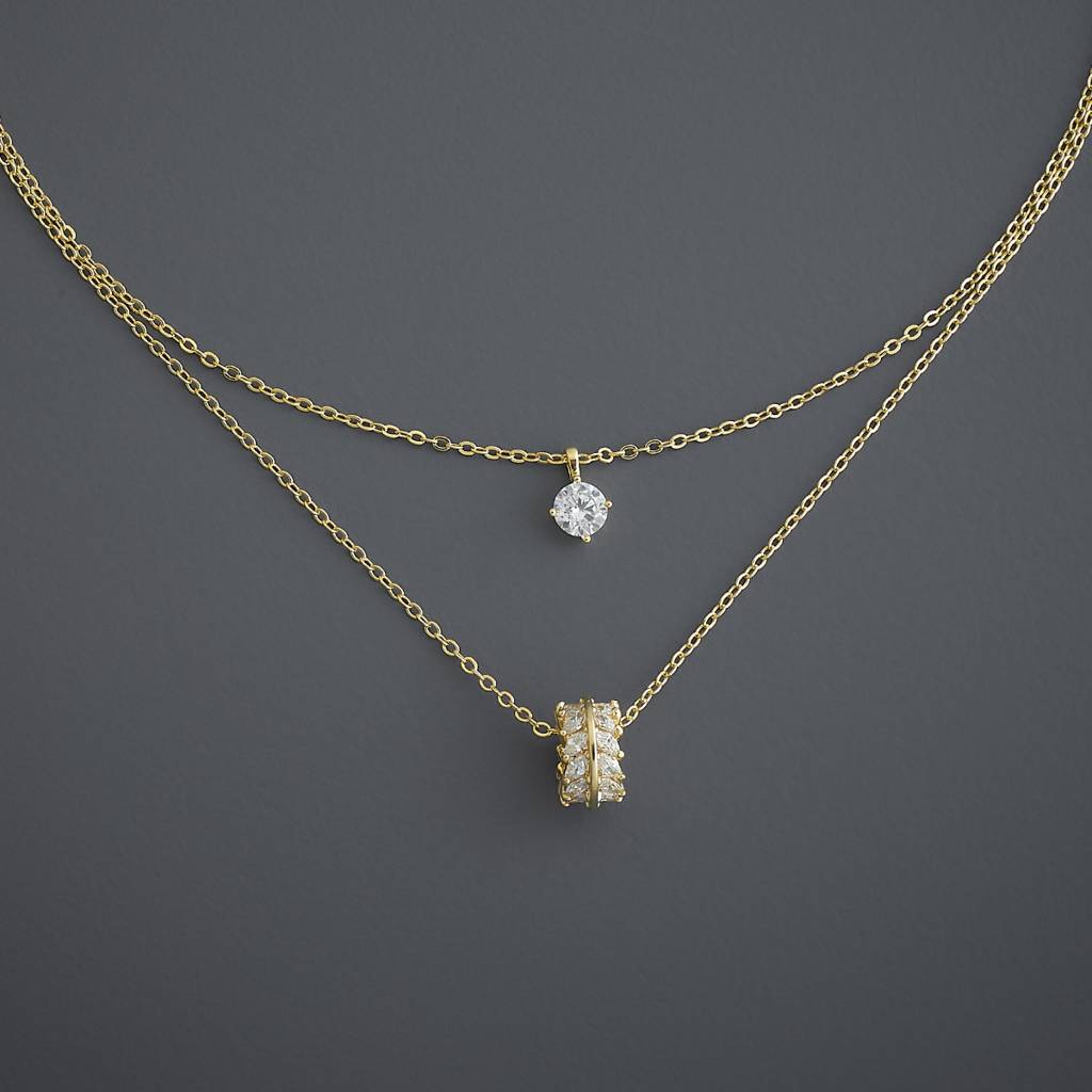 Kushal'S Fashion Jewellery  Party Trendy Pendant Chain Necklace-186092 : 443813