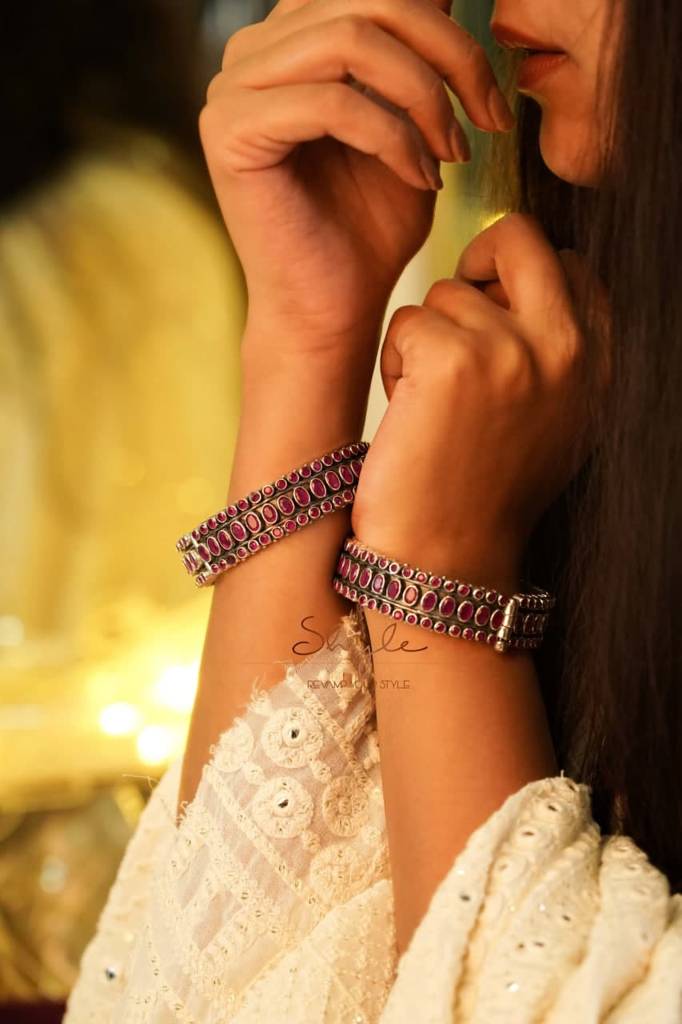 Tattva Raani Jadau Timeless Kada : SK1045-2-2
