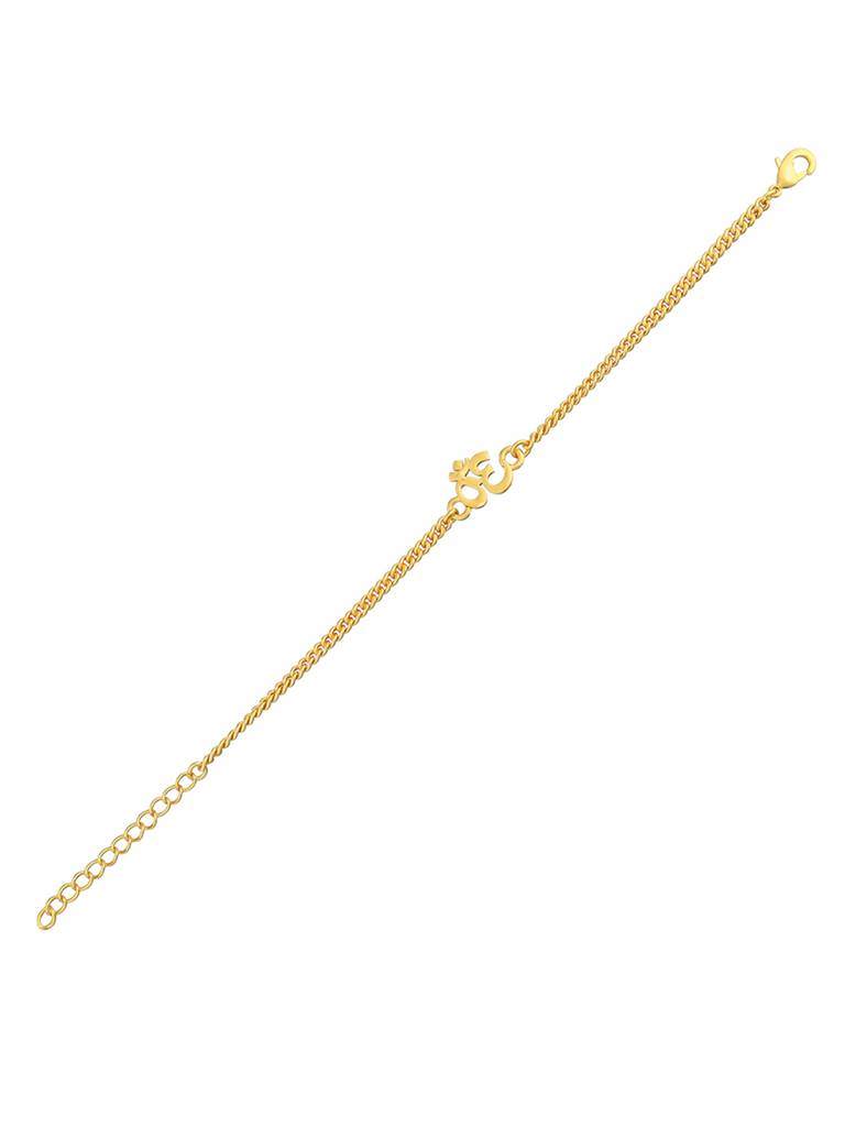 Auspicious Om Bracelet Style Rakhi : 8905124464047