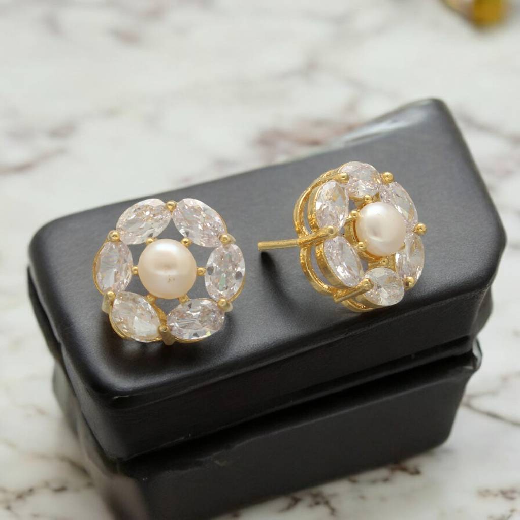 Gia Pearl Earrings Pack 2 : JPD-24-02