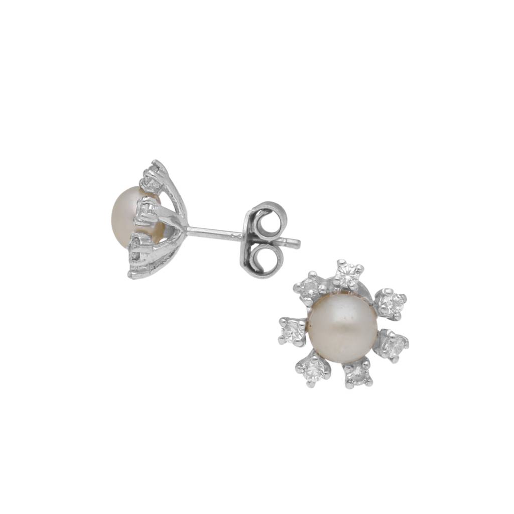 Ella Stud 925 Silver Earrings : JPMAY-22-100