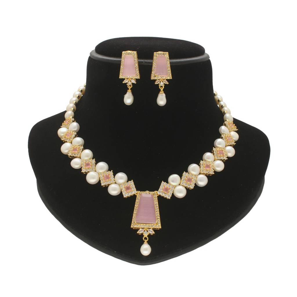Twilight Pearl Necklace Set : JPFEB-24-023