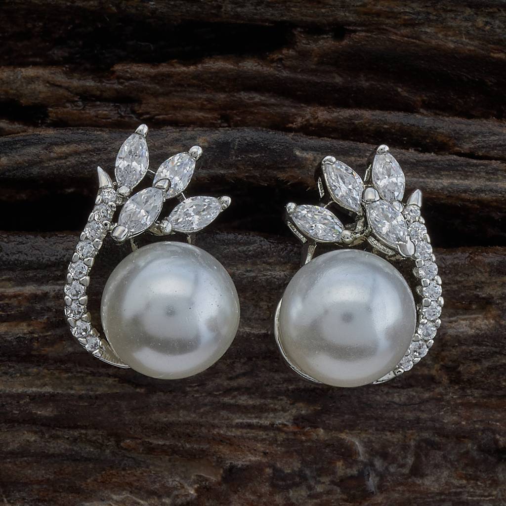 Kushal'S Fashion Jewellery Plated Party Zircon Studs-170742 : 411244