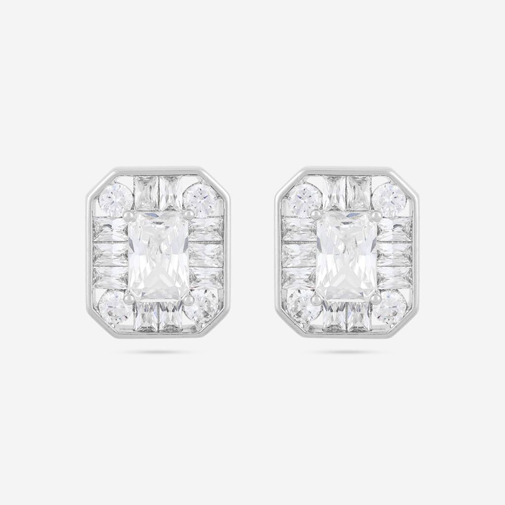 Kushal'S Fashion Jewellery Plated Party Trendy Zircon Studs-187412 : 446484