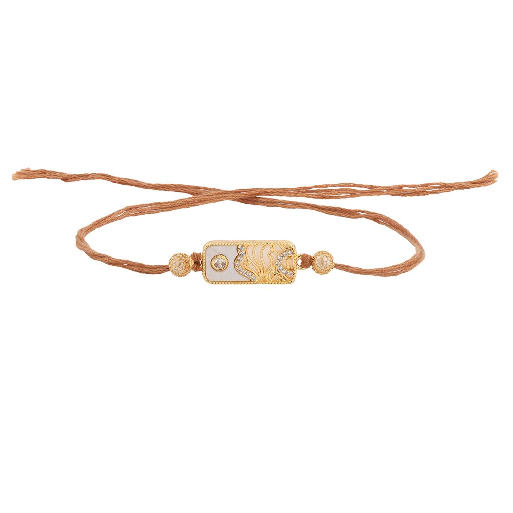 Timeless Sparkle American Diamond Thread Rakhi For Brother : 8905124560244