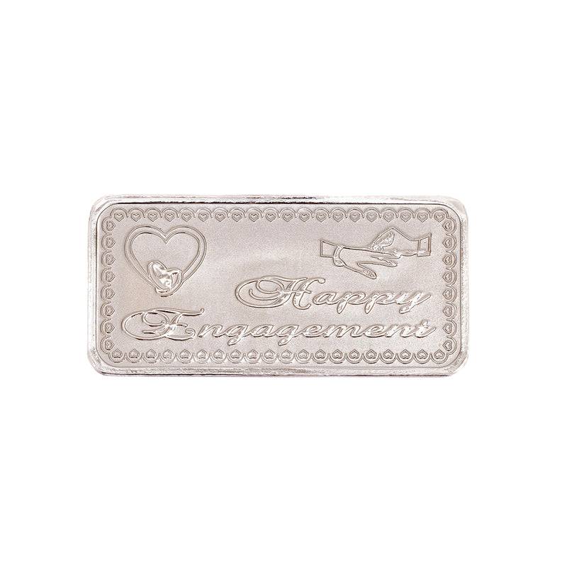 Silver Moments Card Set  -  Engagement - 20 Grams : COIMOMEG2_Gold