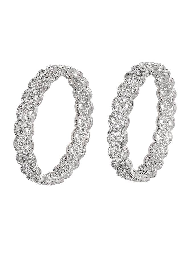 Elegance Shimmery Bangles For Women : 8905124460056