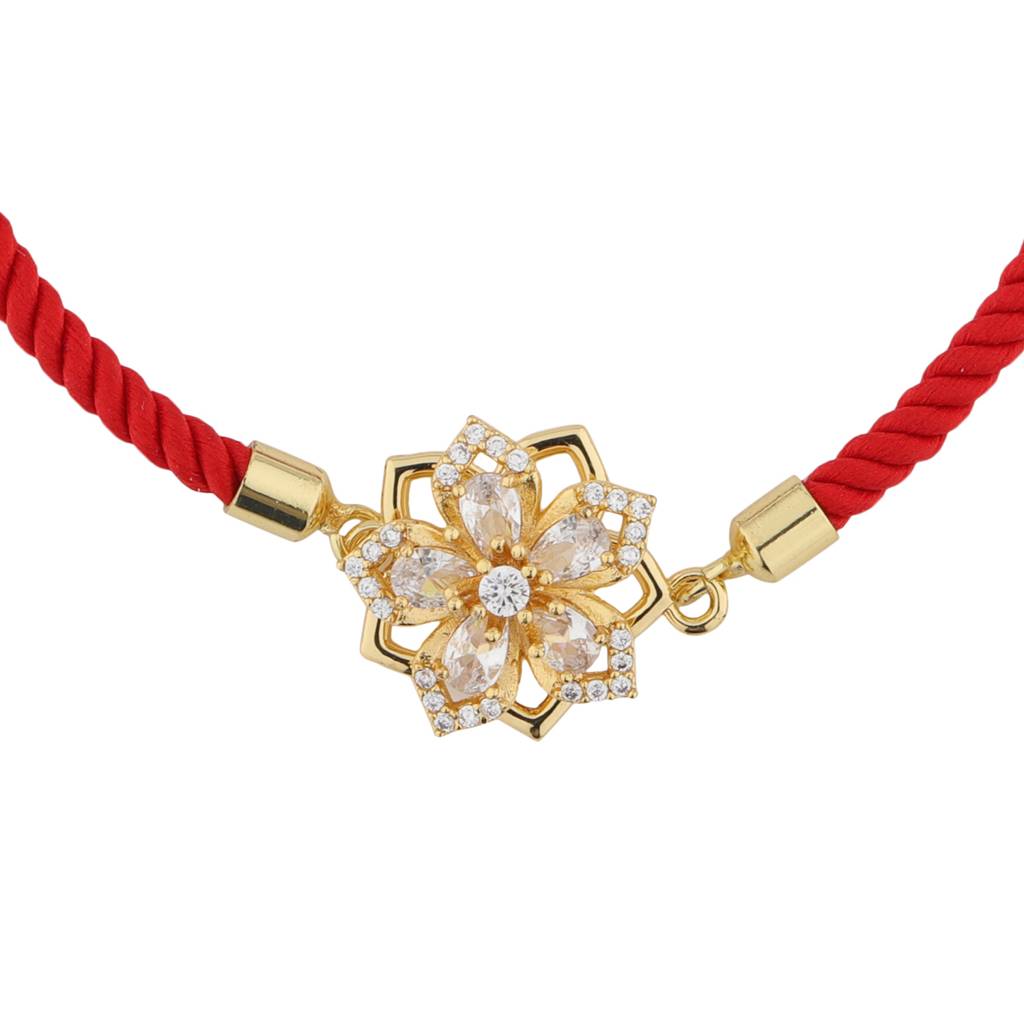 Floral Love Bracelet Sister Rakhi : 8905124561203