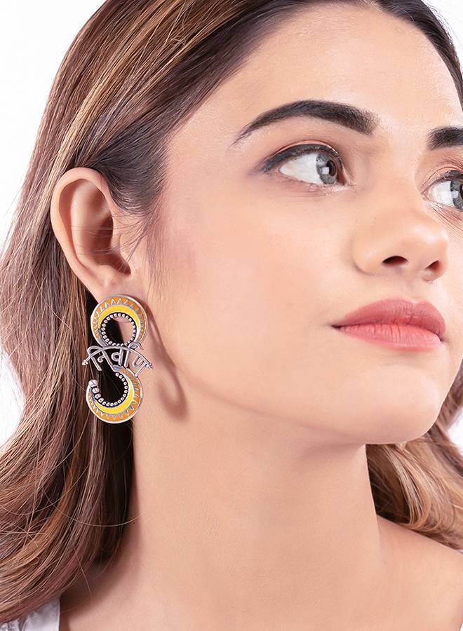 Aham Brahmasmi Nirvana Bali Earrings : 8905124112047