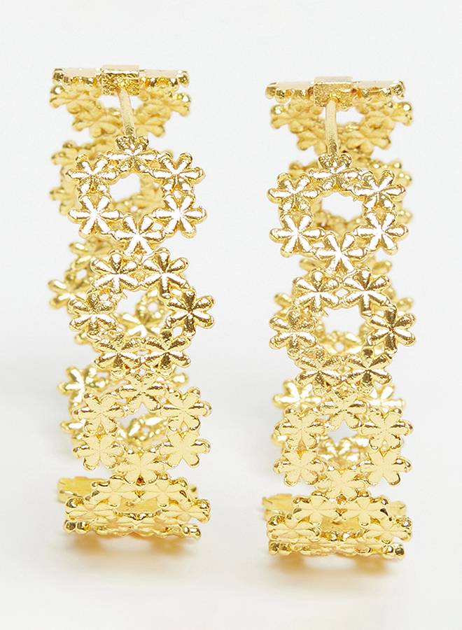 Fashion Trendy Hoops Brass Earrings-Vmjai43856 : 8905124434743