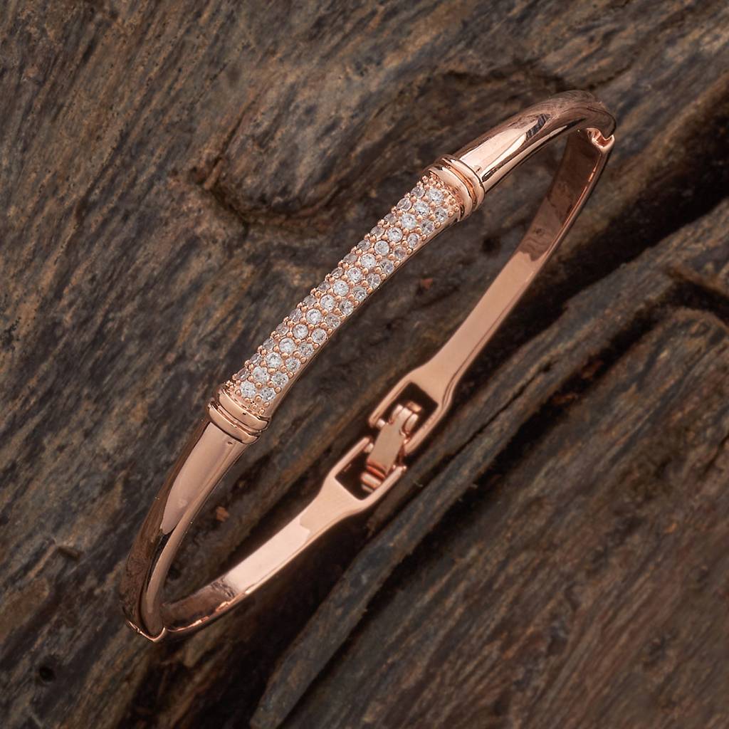 Kushal'S Fashion Jewellery  Plated Party Zircon Kada-186991 : 445638