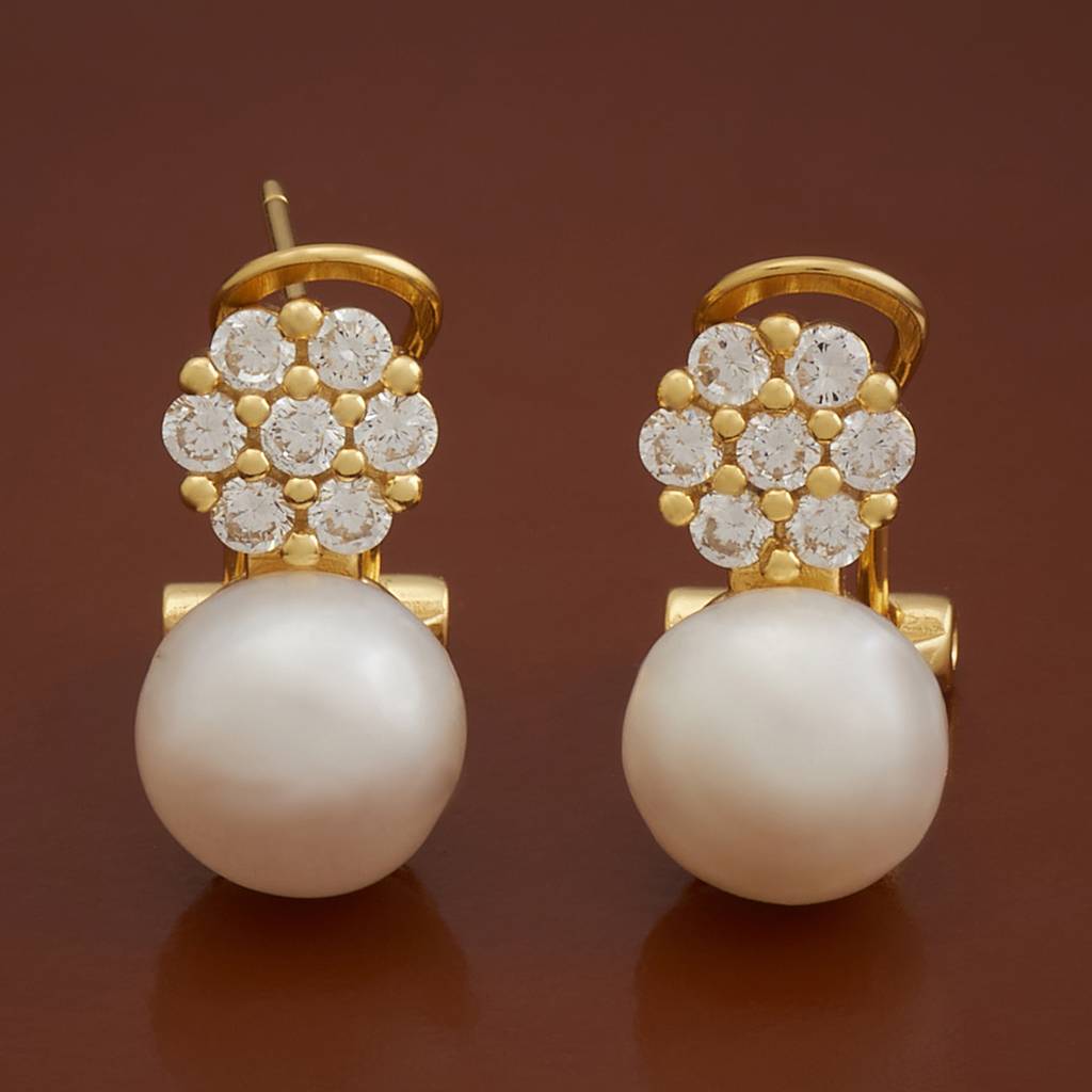 Ethnic Pure Silver Studs-164573 : 395653