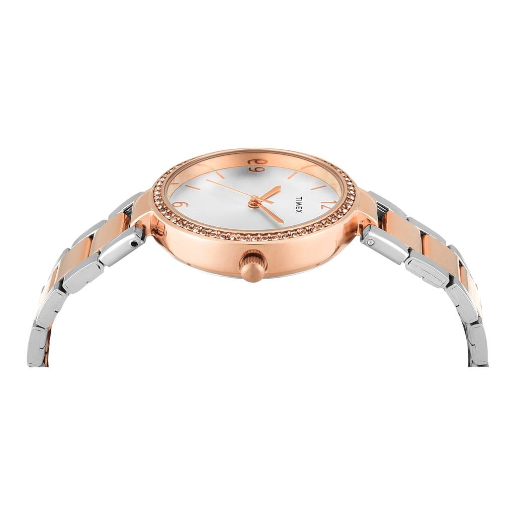 Timex Trendline Round 35Mm Analog Women Watch - Twel18718 : TWEL18720