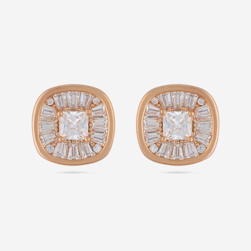 Kushal'S Fashion Jewellery Plated Party Trendy Zircon Studs-187413 : 446488
