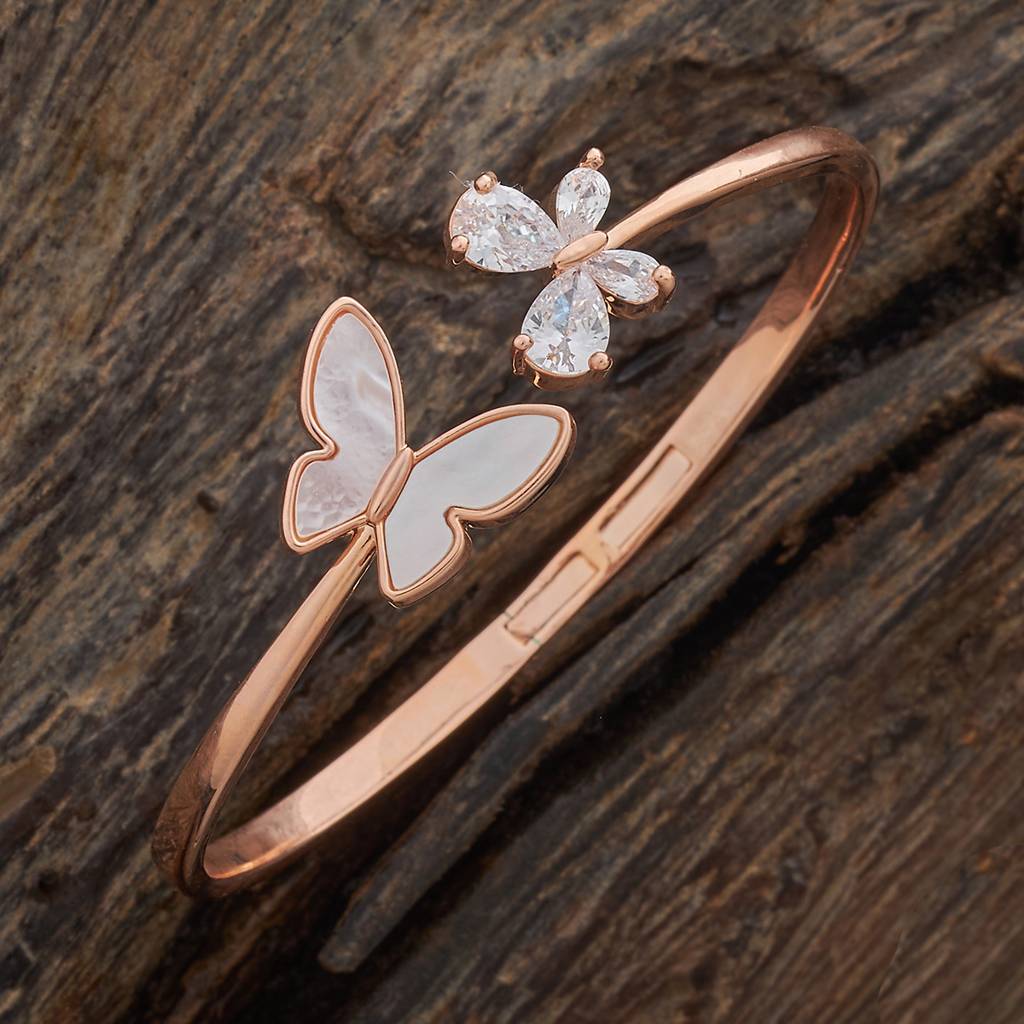 Kushal'S Fashion Jewellery  Party Zircon Kada-184612 : 440795