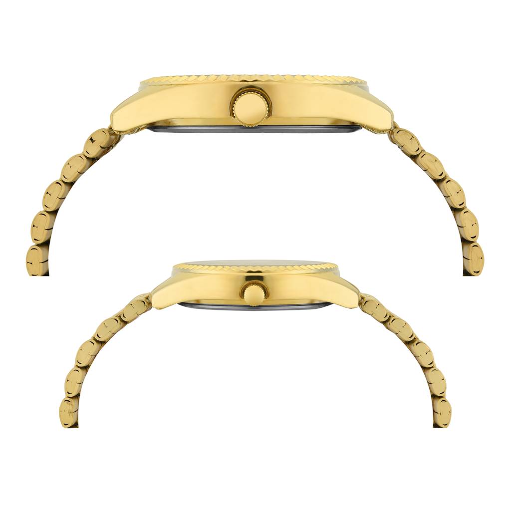 Timex Trendline Round 43Mm Analog Pair Watch - Tw00Pr345 : TW00PR345