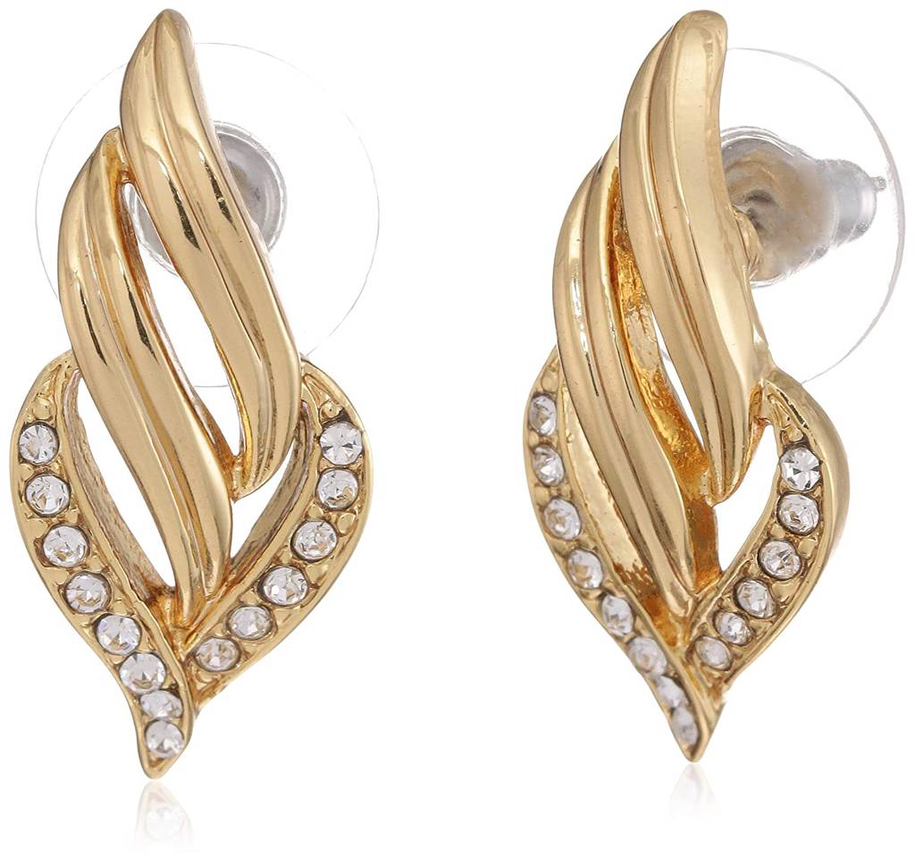 Estele Gold & Rhodium Plated Flighting Mangalsutra Necklace Set For Women : EMS13080036NKER