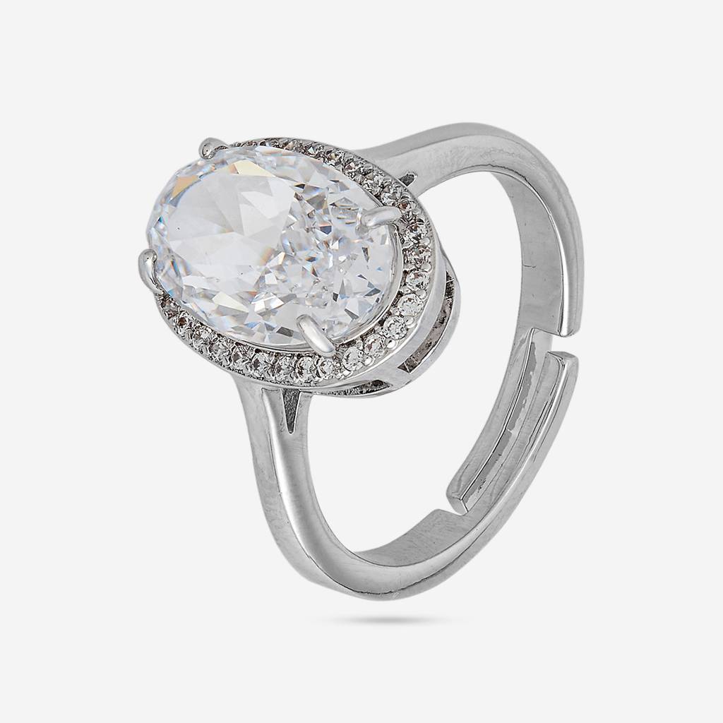 Kushal'S Fashion Jewellery -Plated Party Trendy Zircon Finger Ring -190048 : 451220