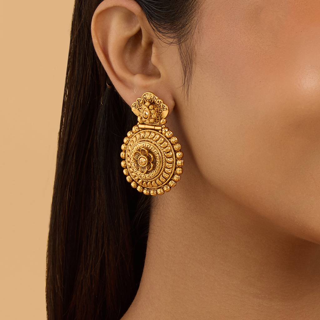Kushal'S Fashion Jewellery Contemporary Drop Earrings-181751 : 434269