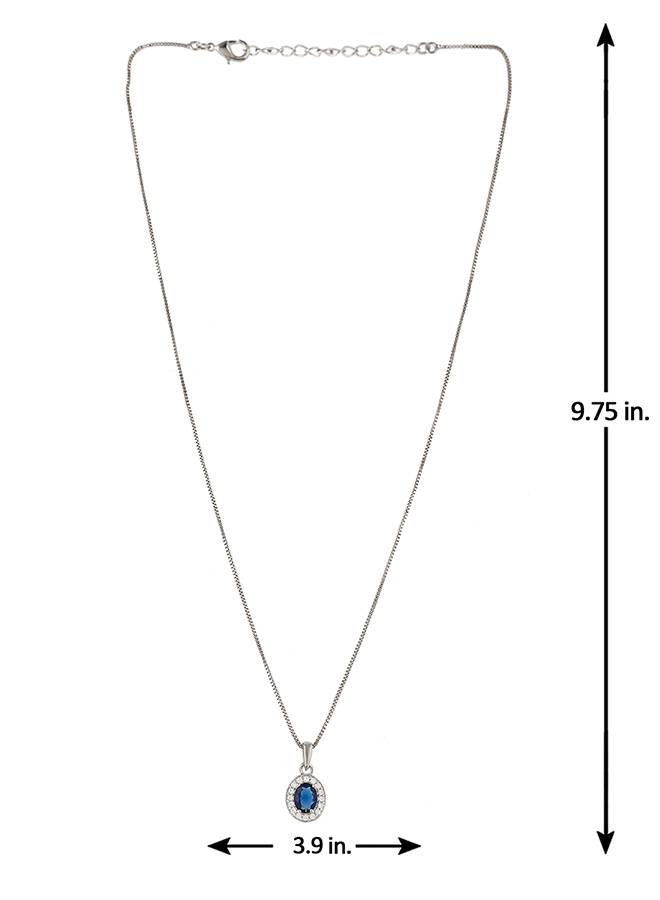 Sparkling Essentials Blue Oval Cut Zirconia Box Set : 8905124480474